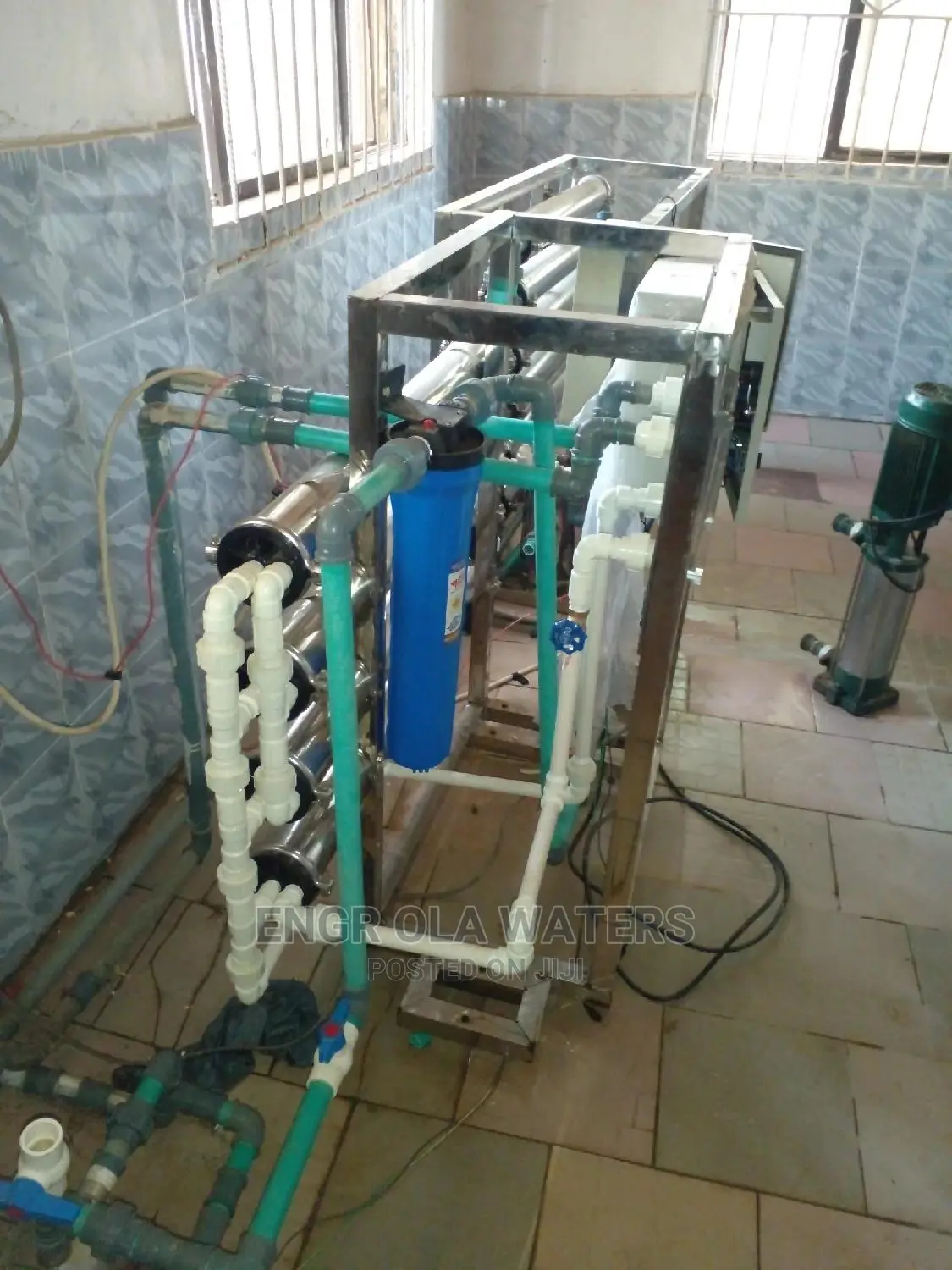 Water Treatment Machine R O Received Osmosis 4 Membrane