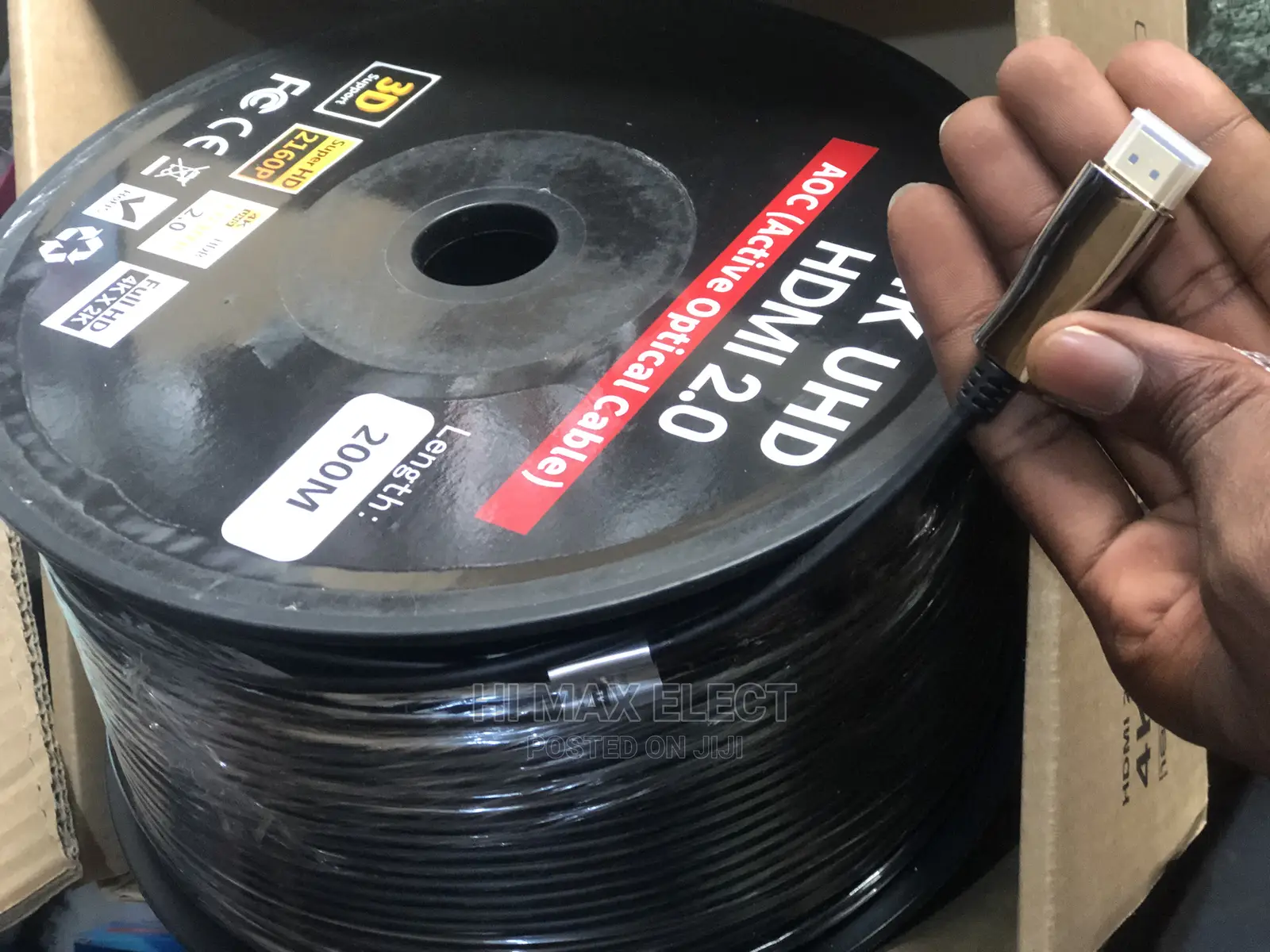 200M Optic Fiber HDMI to HDMI Cable