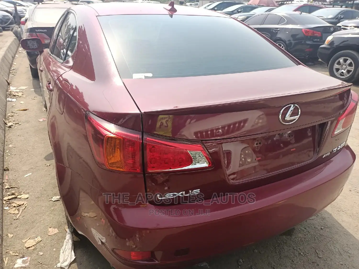 Lexus IS 250 AWD Automatic 2010 Red