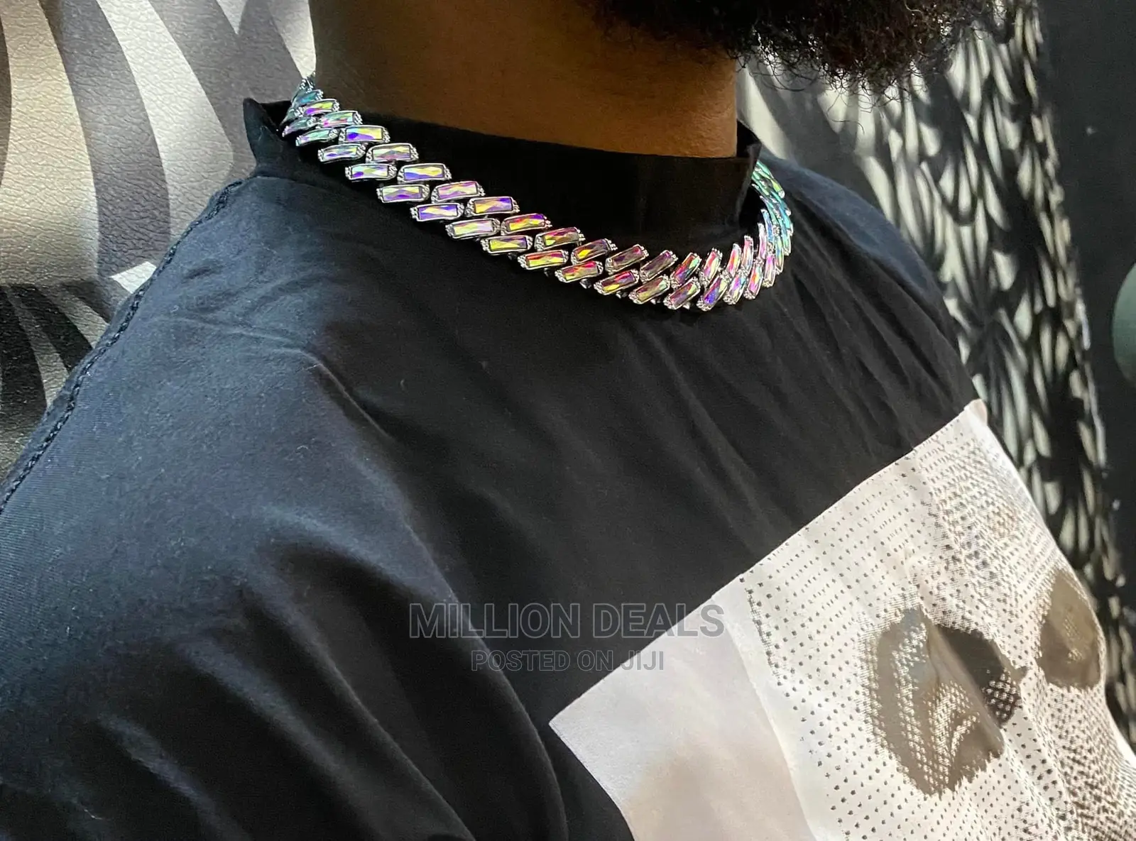 Iced Tennis Luxury Men's Choker Necklace