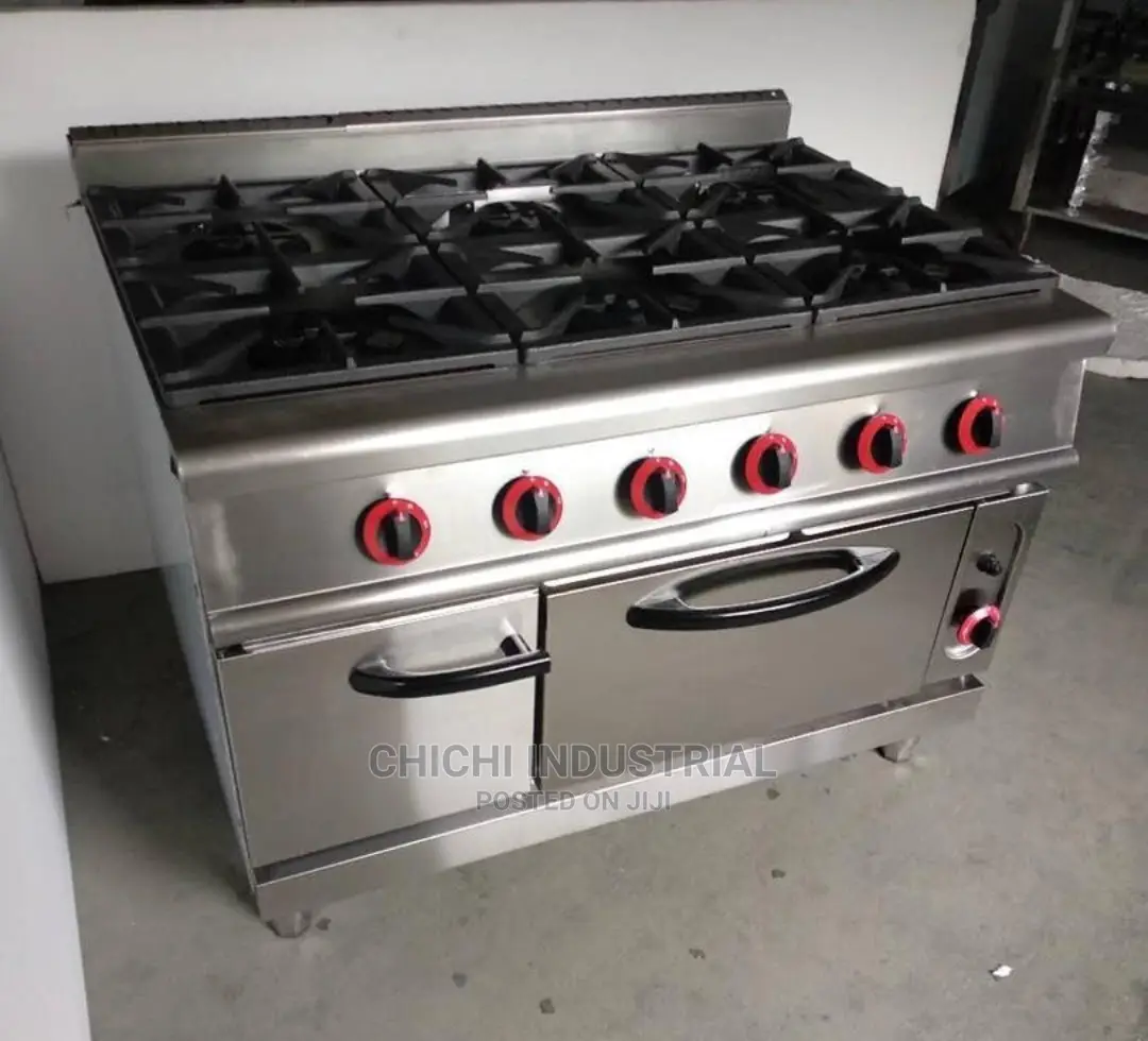 Six 6 Burner Gas Cooker With Oven( 900 Series)