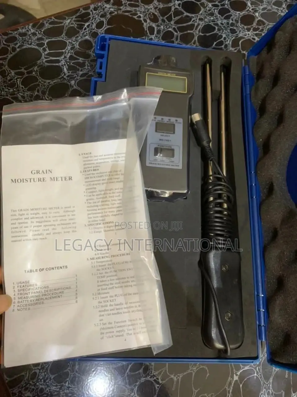 Grain Moisture Meter