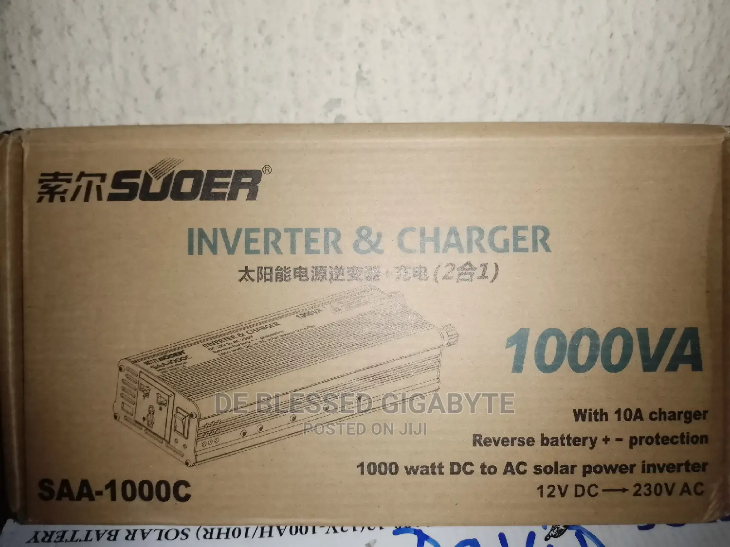 1000w Suoer Inverter/Charger