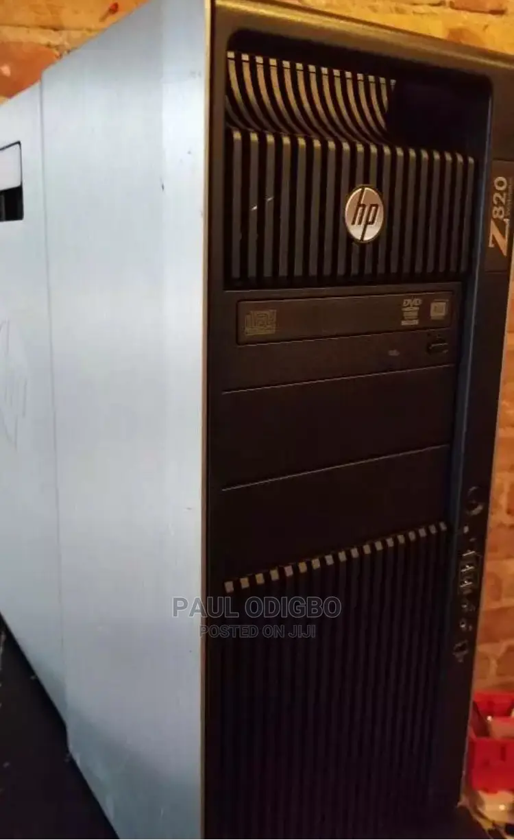 Desktop Computer HP Z820 32GB Intel Xeon SSD 1T