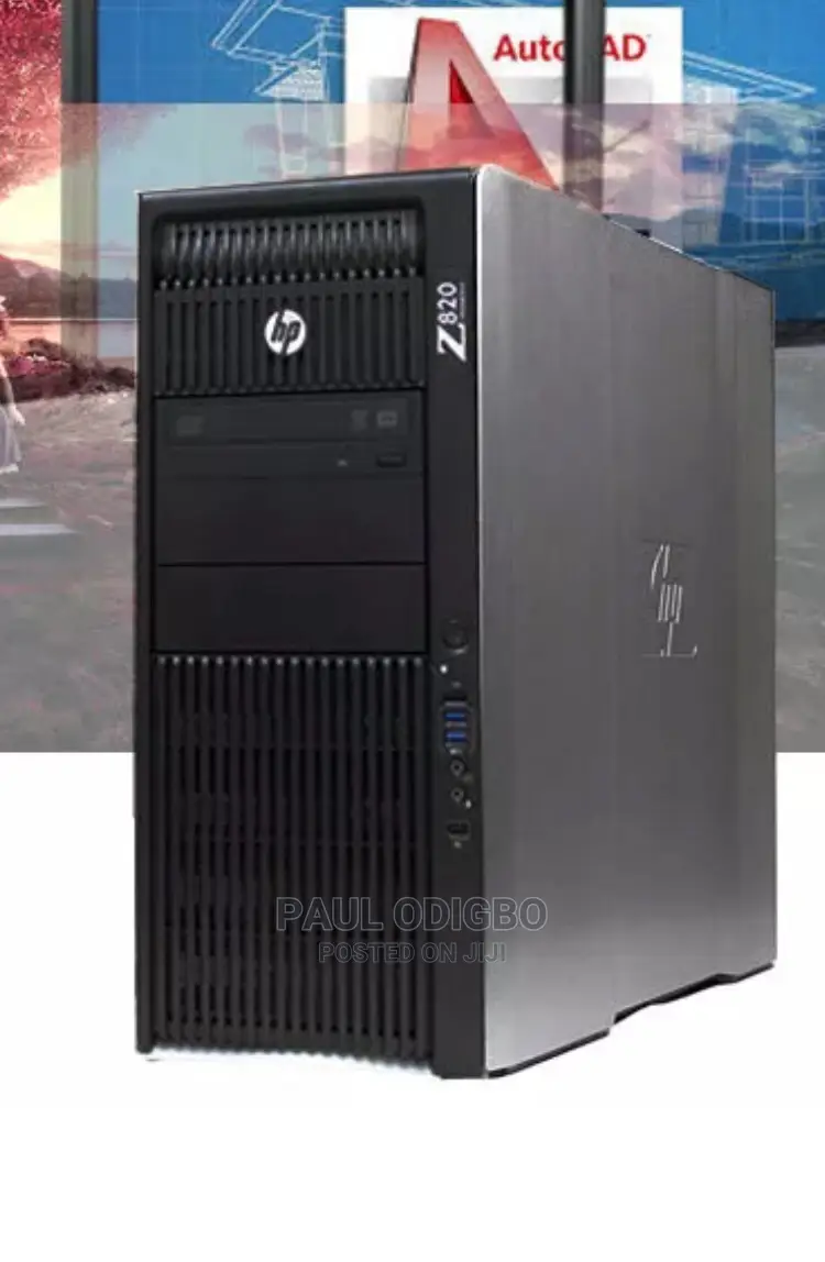 Desktop Computer HP Z820 32GB Intel Xeon SSD 1T