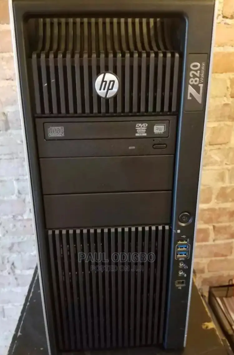 Desktop Computer HP Z820 32GB Intel Xeon SSD 1T
