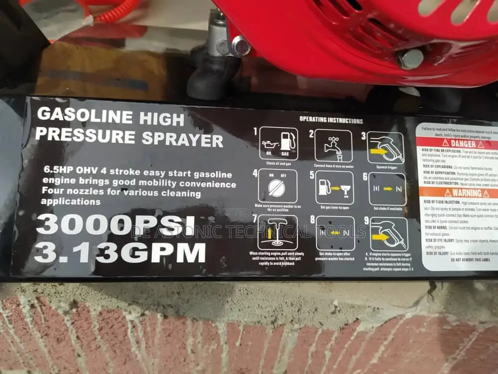 6.5 Chitex Pressure Washer