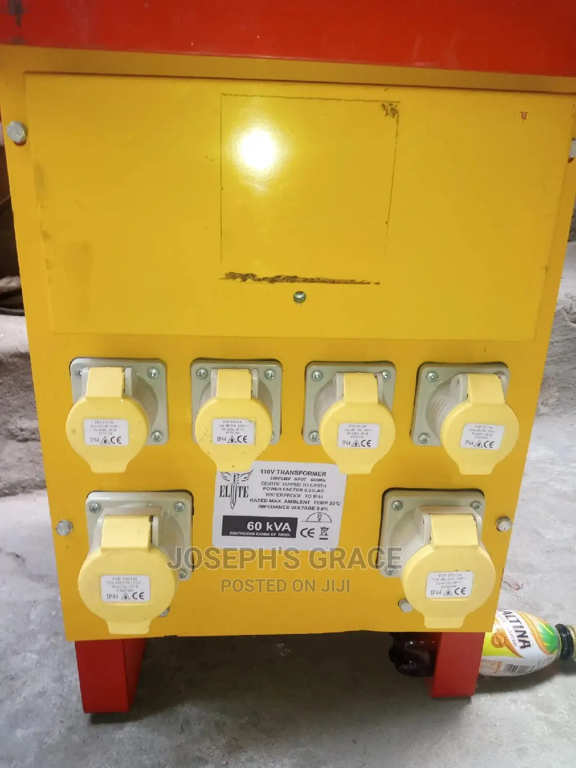 60kva Step Up Transformer (110v/220v) Single Phase