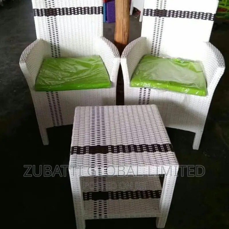 Rattan Foreign Plastic Table Set / Family Outdoor Garden Set