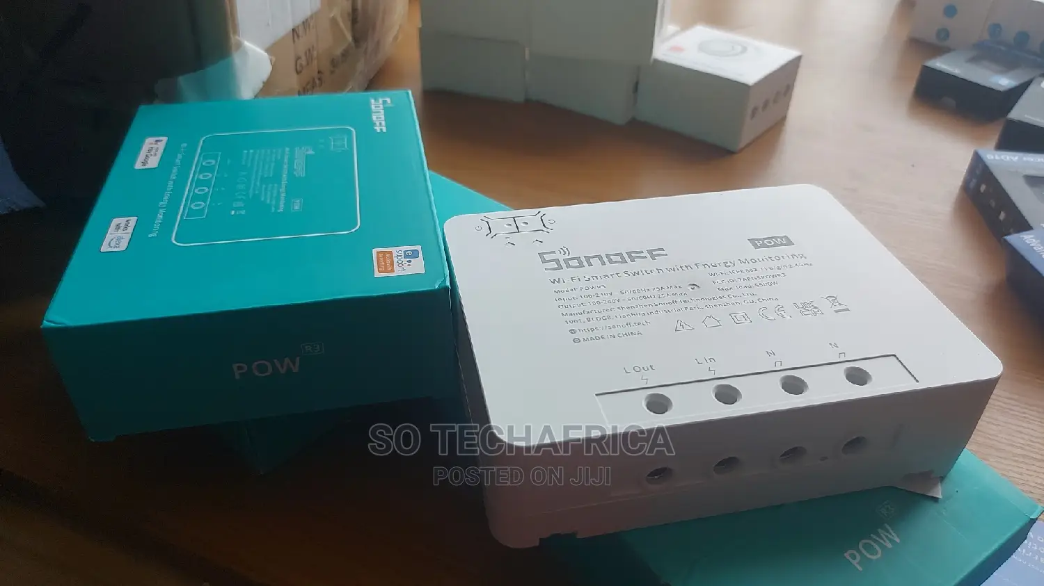 Sonoff 25A 5500W Power Measuring Energy Overload Switch