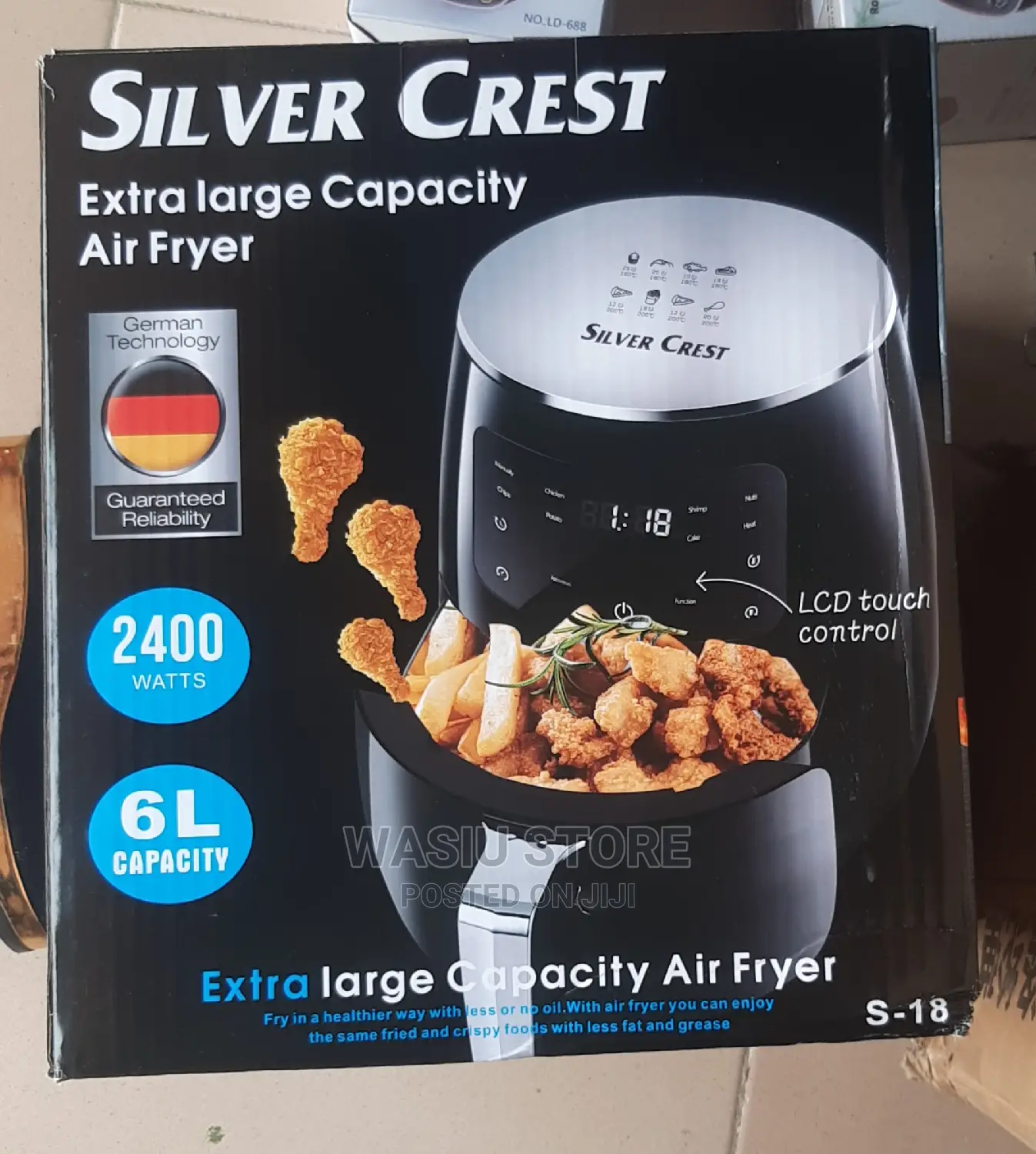 Silver Crest 6L Air Fryer