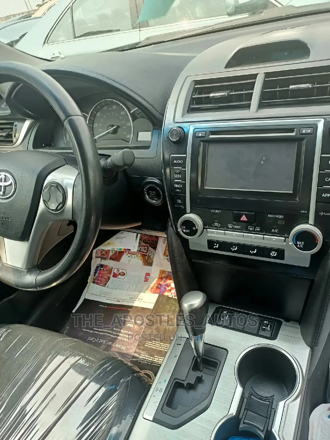 Toyota Camry 2012 Black