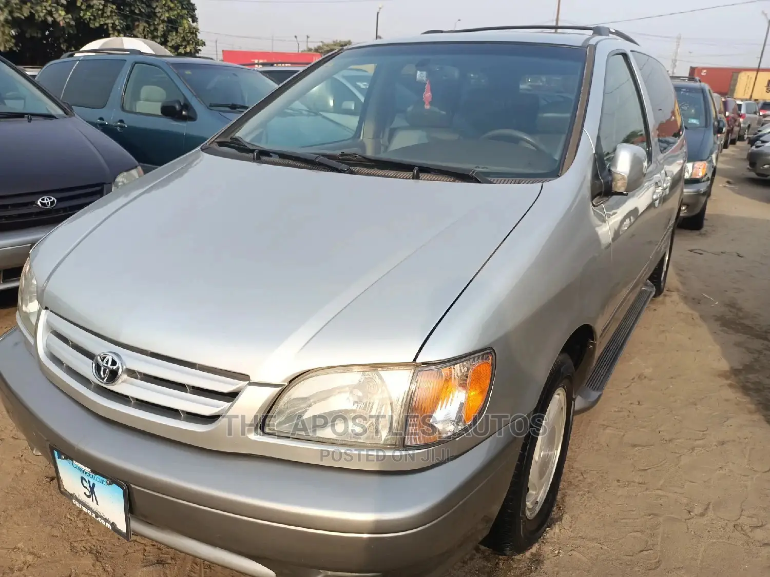 Toyota Sienna XLE 2002 Silver