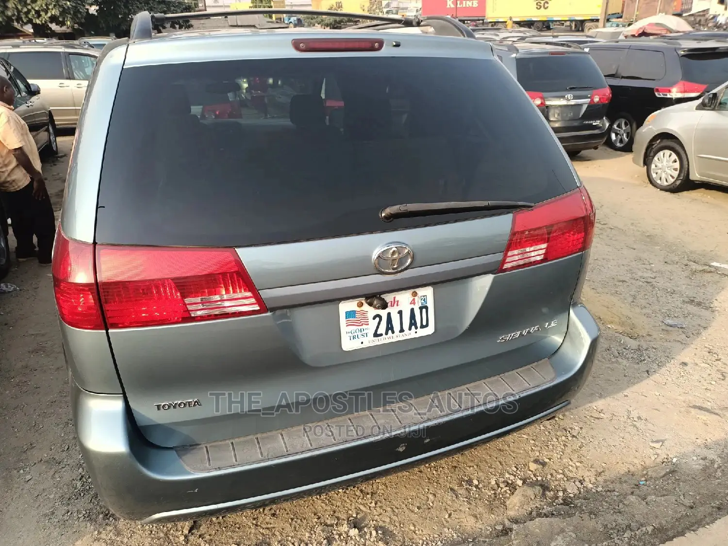 Toyota Sienna LE AWD (3.3L V6 5A) 2004 Blue
