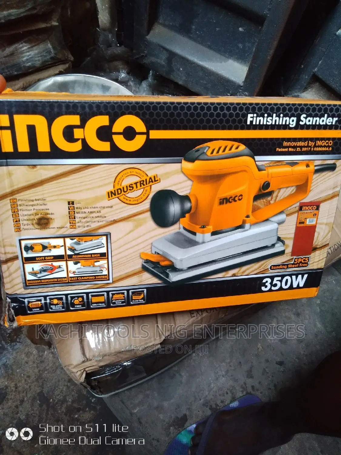Finishing Sender Machine