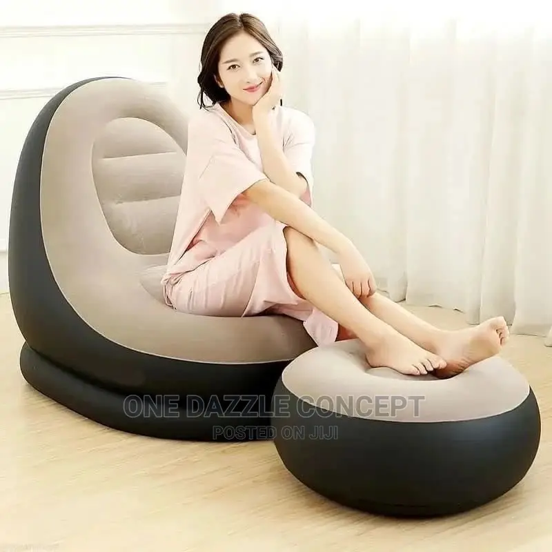 Inflatable Lounge Chair And Leg Rest