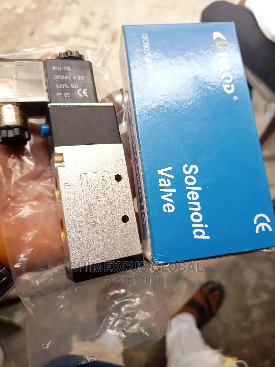 Pneumatic Solenoid Electro-magnetic Valve.