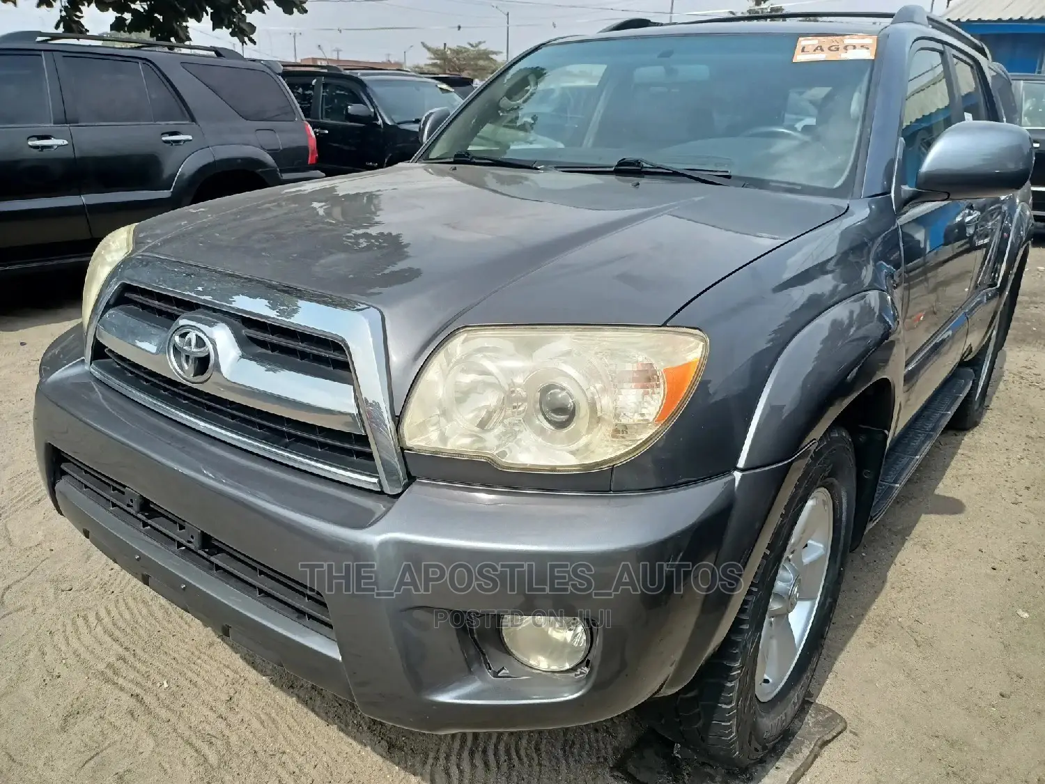 Toyota 4-Runner Limited V6 2007 Gray
