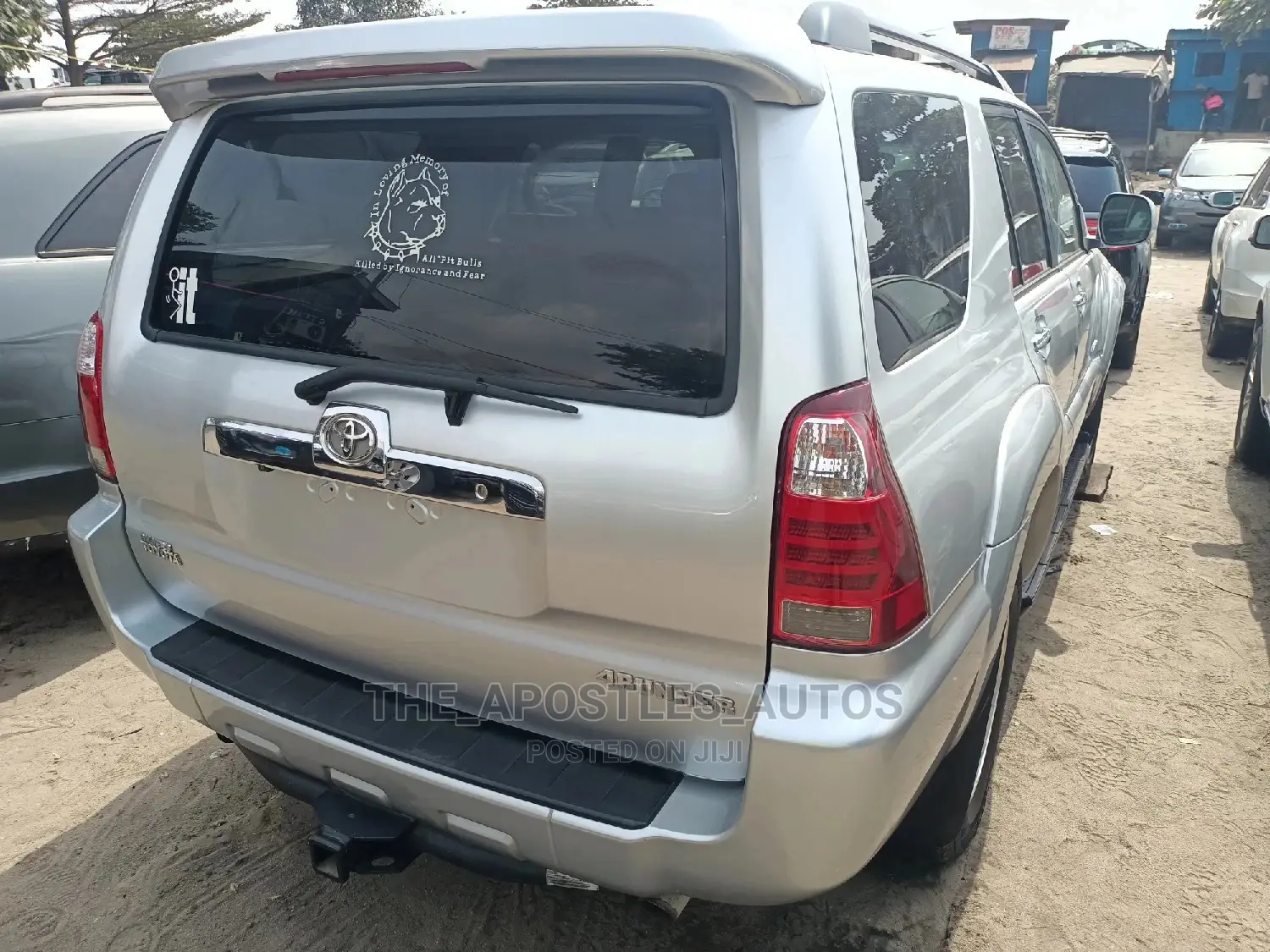 Toyota 4-Runner Limited V6 2007 Silver