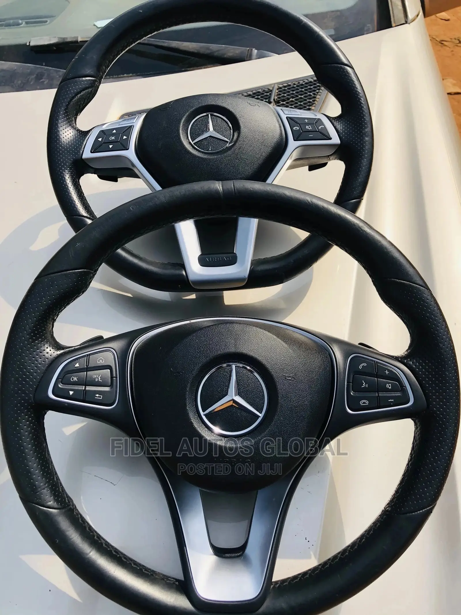 Quality Mercedes Benz Steering Wheel.