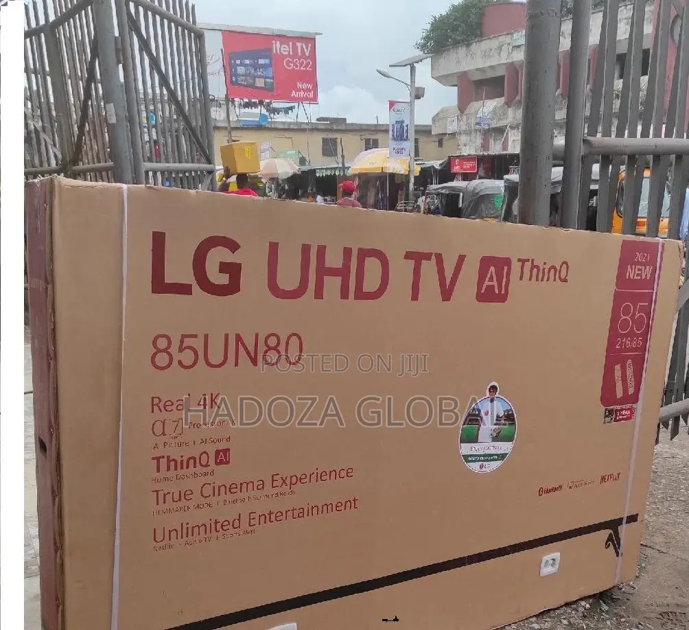 Lg 85 Inches Smart Tv With Netflix, Youtube