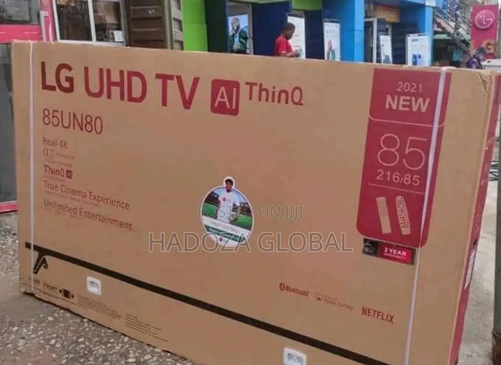 Smart Lg Tv 85" Uhd With Miracast - 85un80