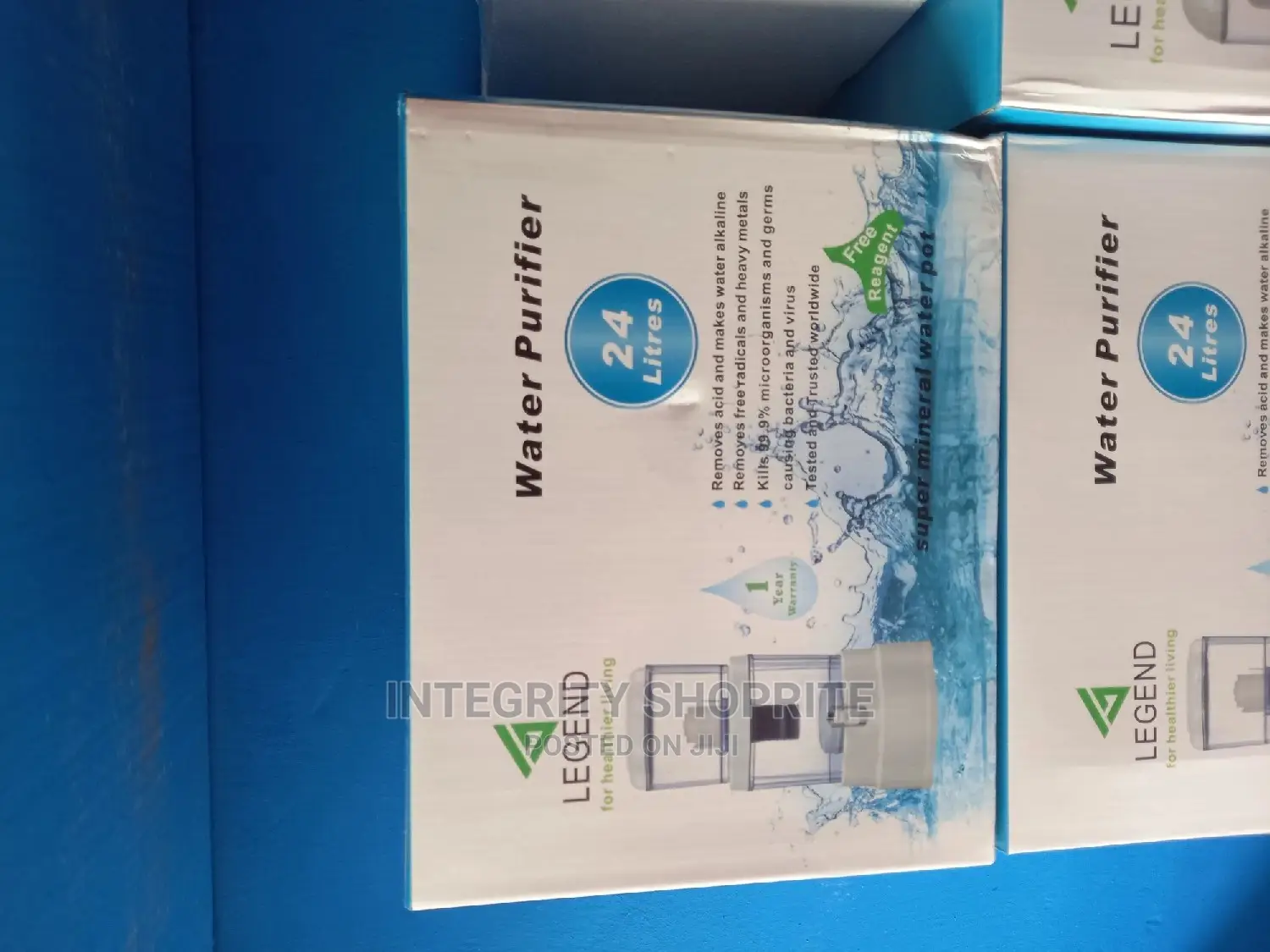 Legend Water Purifier Filter and Dispenser - 24l + Akaline.