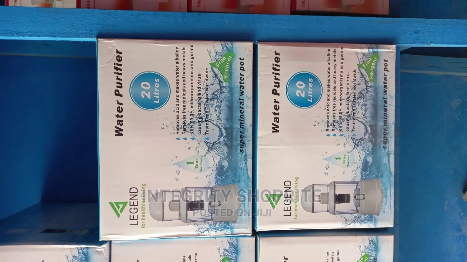 Legend Water Purifier Filter and Dispenser - 24l + Akaline.