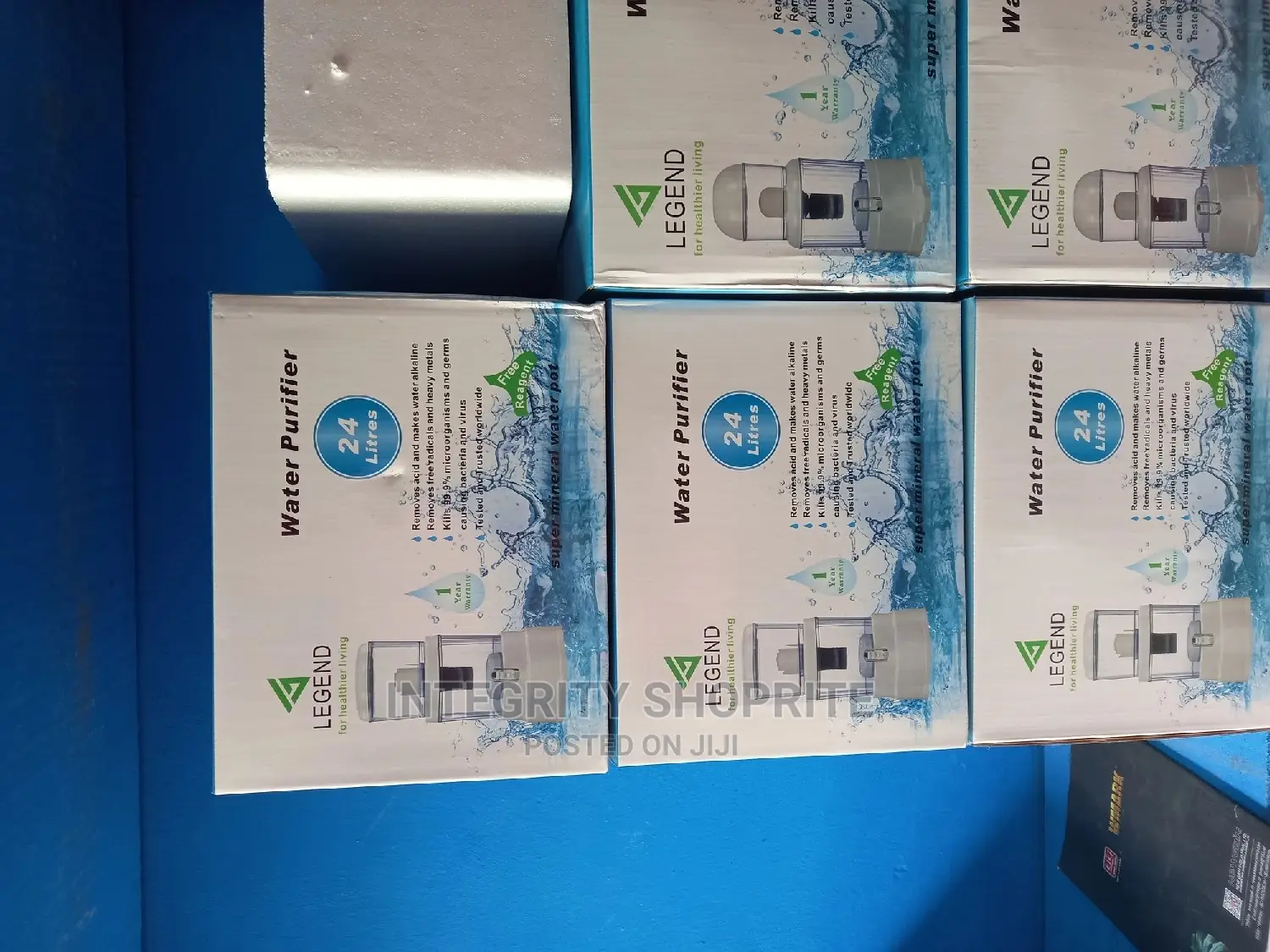 Legend Water Purifier Filter and Dispenser - 24l + Akaline.