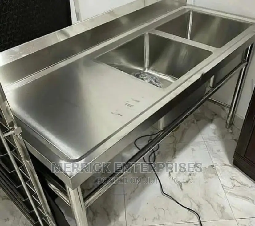 Commercial Sink With Side Table