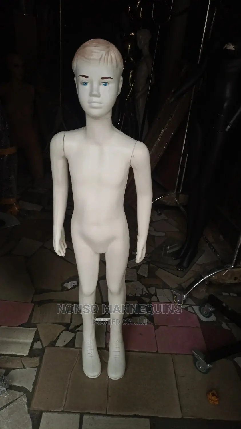 Age 6 to 12 Years Plastic White Kids Mannequins