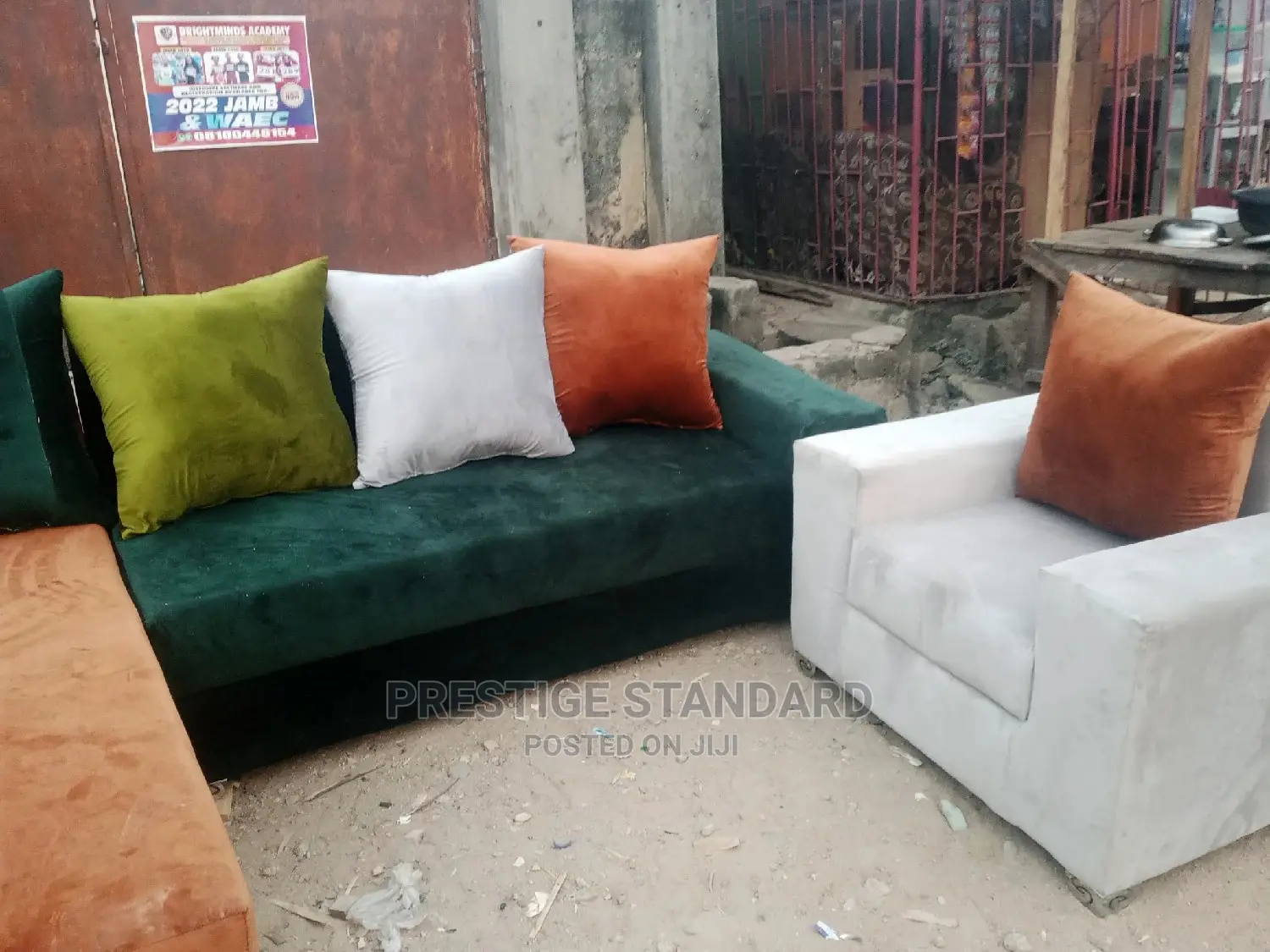 Quality 7 Seater L Shaped Living Room Sofa Chair
