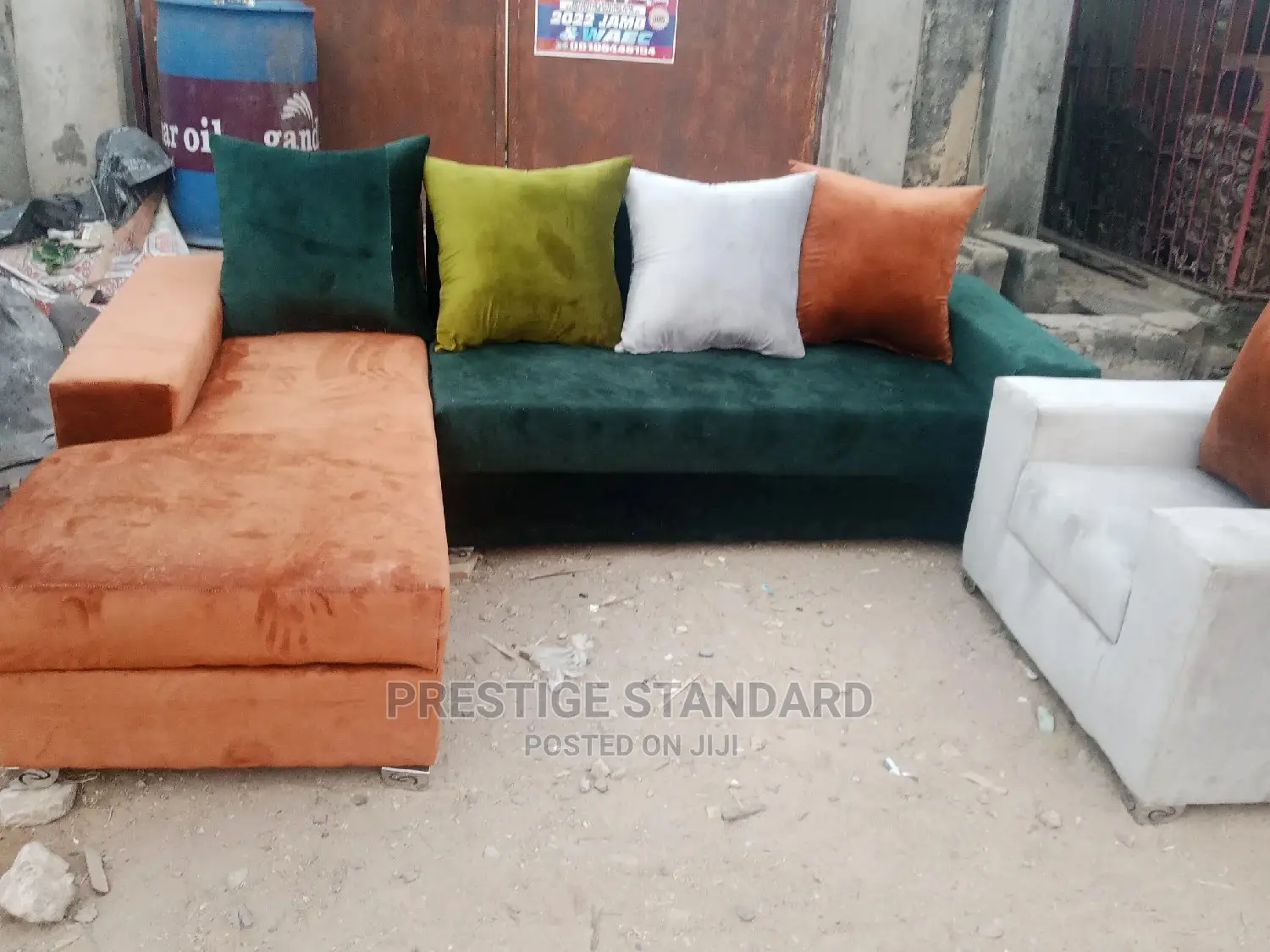 Quality 7 Seater L Shaped Living Room Sofa Chair