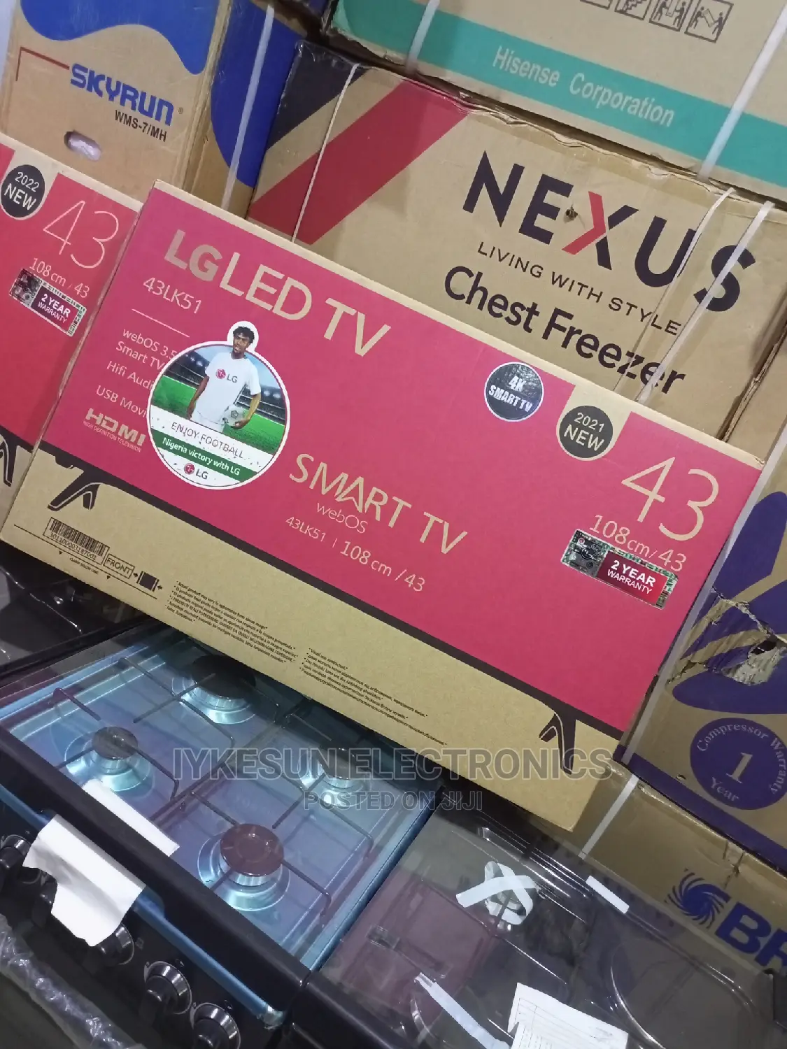 Original LG TV 43" Smart Netflix Youtube Wisdom Shere