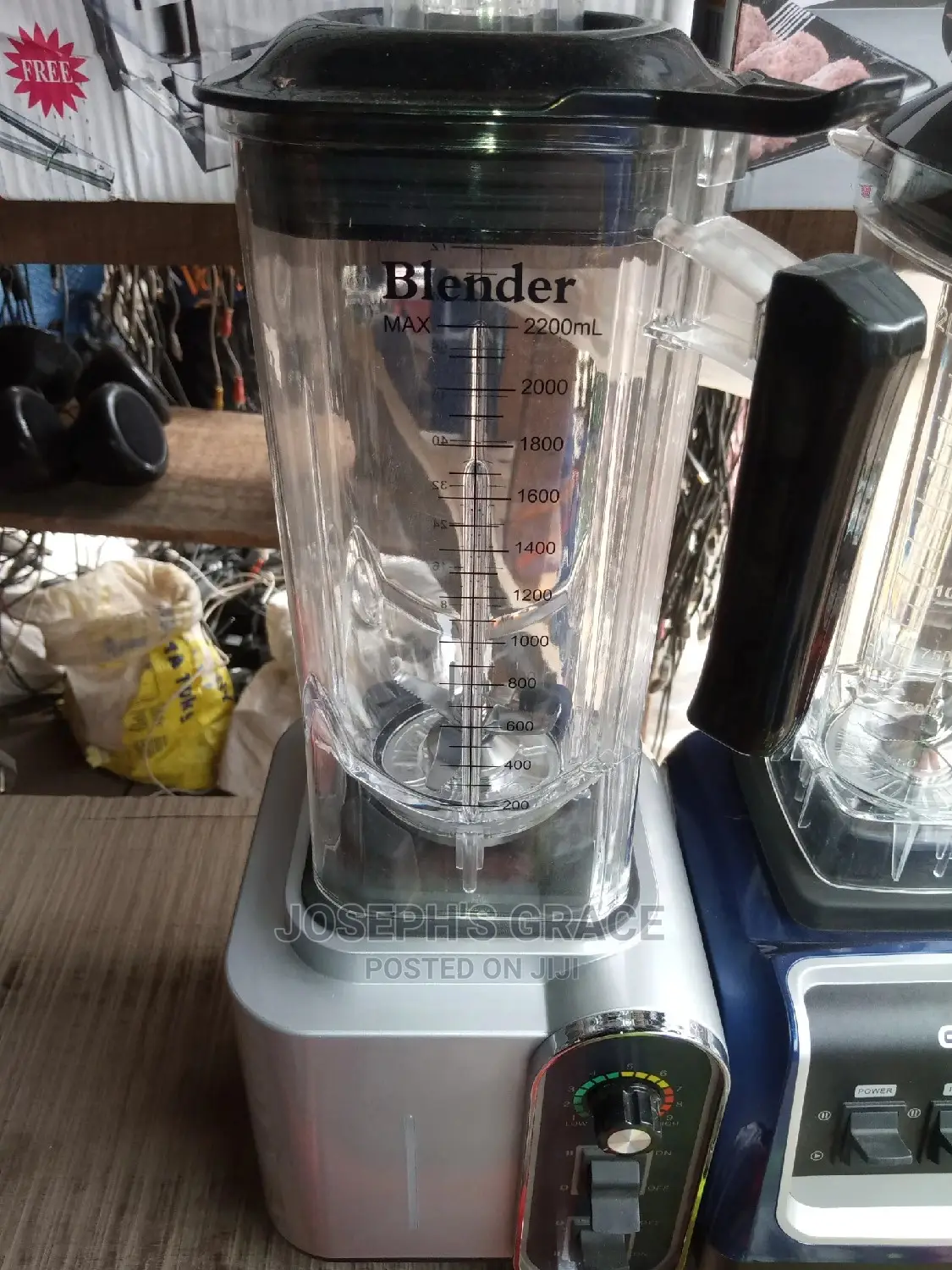 (8 Blades) Industrial Blender (3000w)