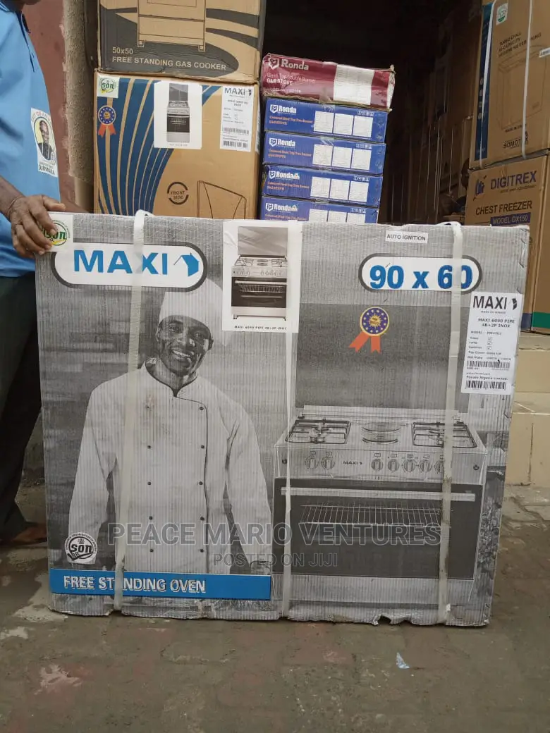 Original Maxi 4X2 Gas Cooker With Oven