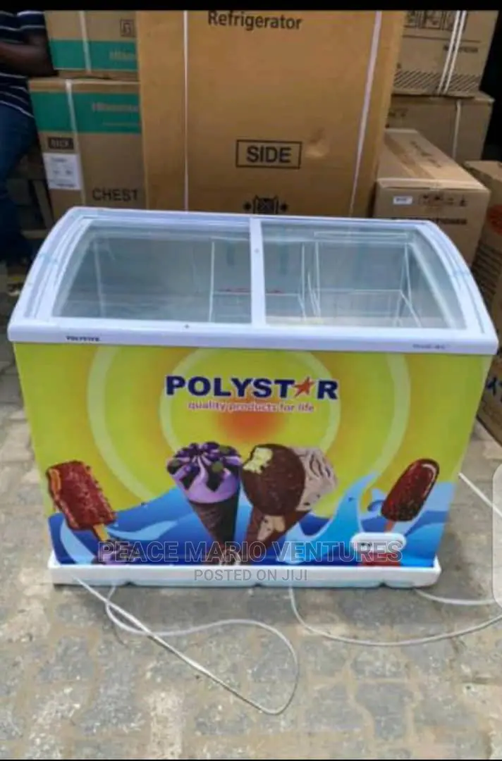 Polystar Ice Cream Freezer 250L(Showcase Chiller).