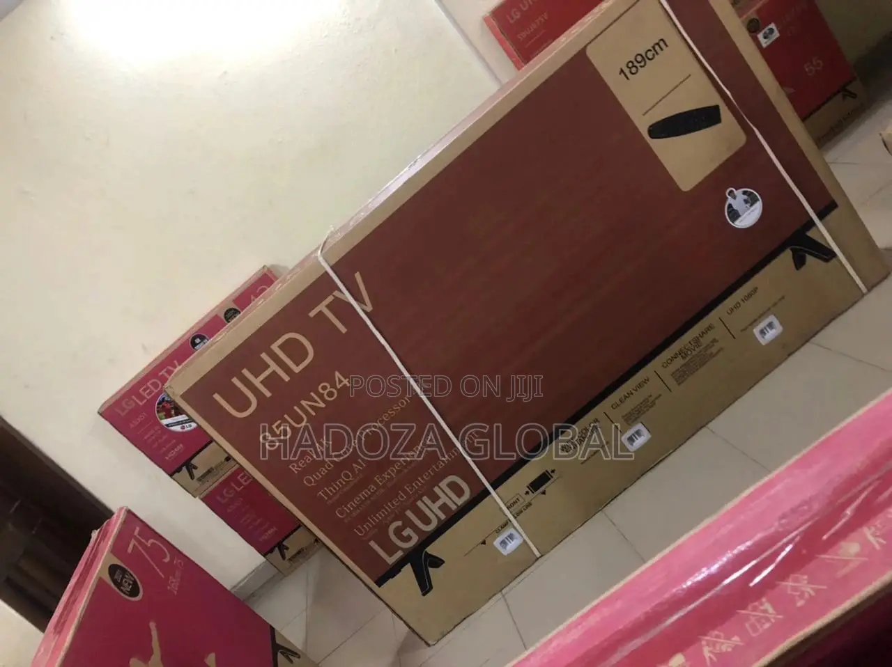 LG 85'' 4K UHD Smart Satellite TV+Netflix,Youtube APP