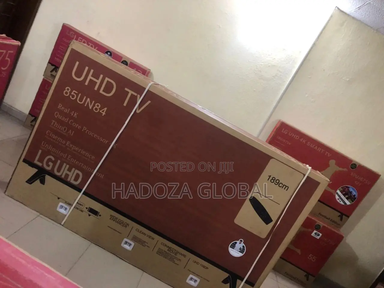 LG 85'' UHD Television 85un84 With Two Years Warranty