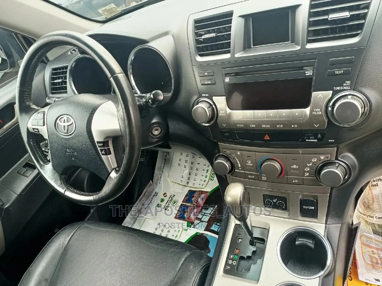 Toyota Highlander Limited 2012 Gray