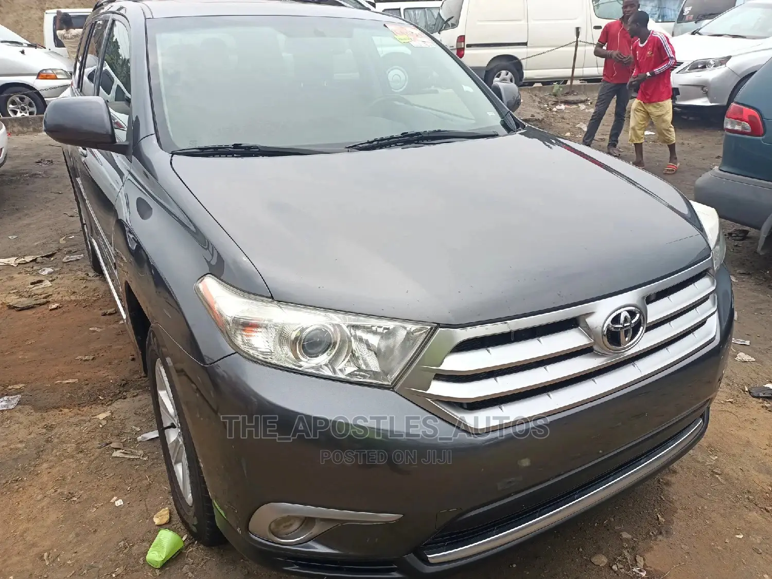 Toyota Highlander Limited 2012 Gray