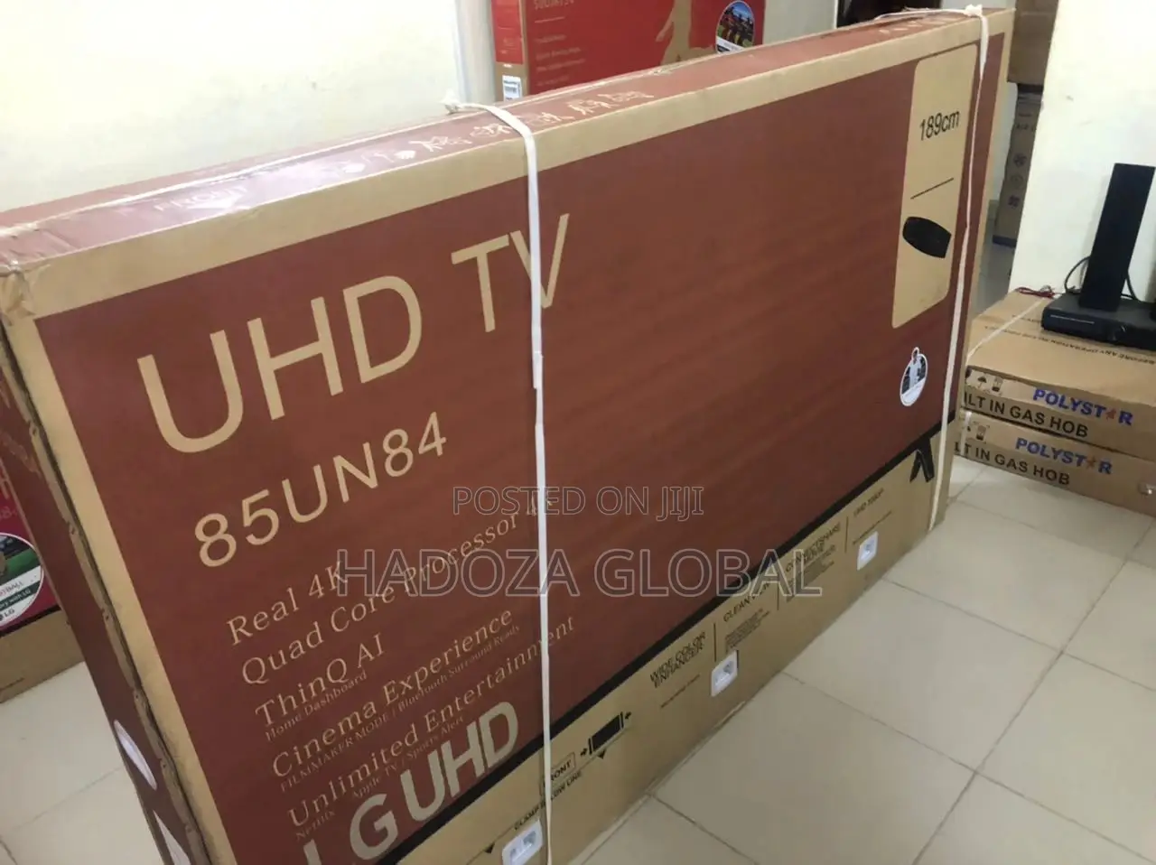 LG 85 Inches Uhd TV Black 85un84