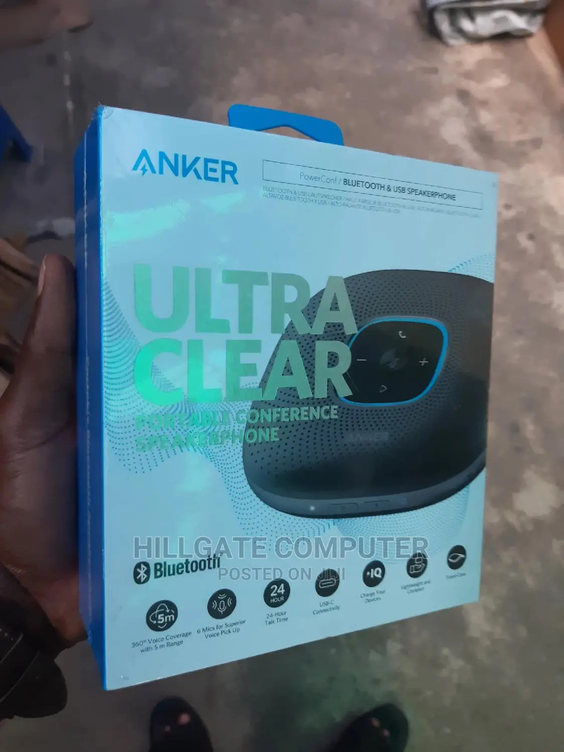 ANKER ULTRA CLEAR Portable Conference Speakerphone