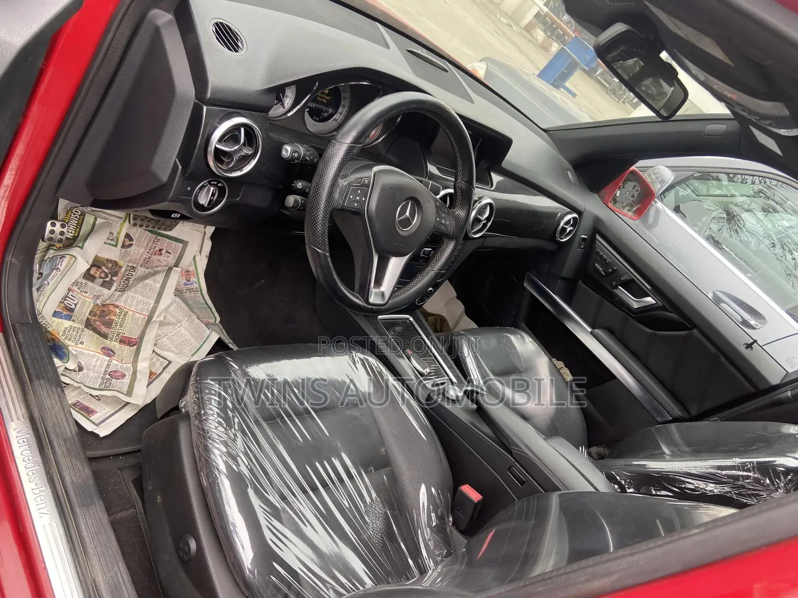 Mercedes-Benz GLK-Class 350 4MATIC 2013 Red
