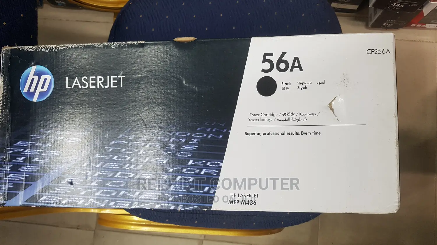 Hp 56a Laserjet Toner Cartridge - Black