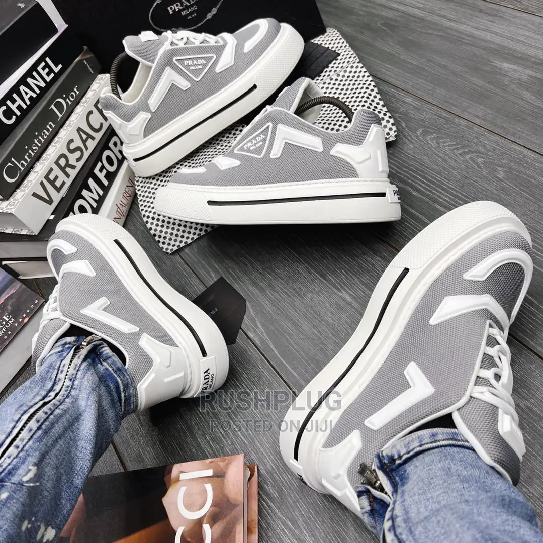 PRADA Prax 1 Macro Gry Whte SNKS