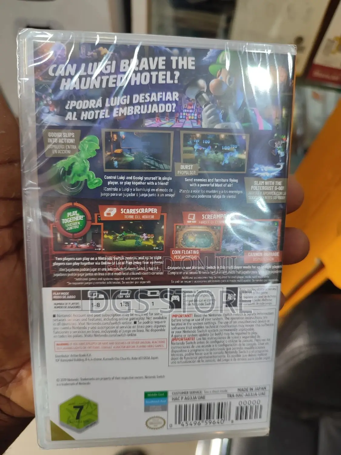 Nintendo Switch Luigi's 3 Mansion
