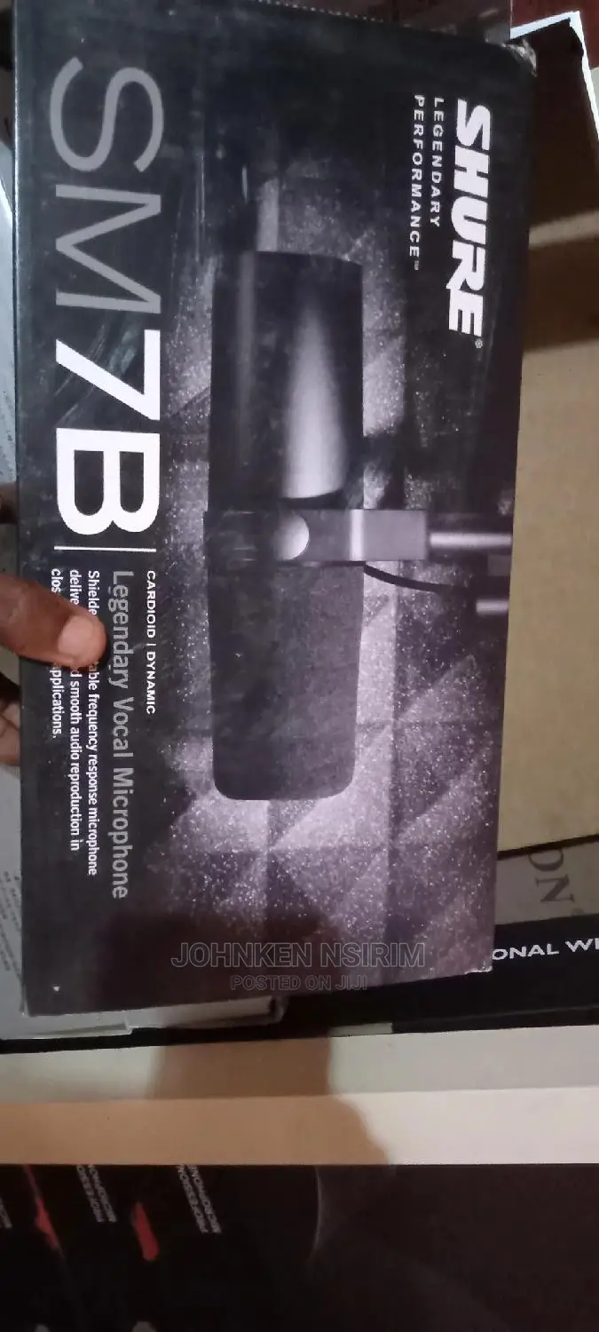 Original Shure SM 7B Condensed Mic