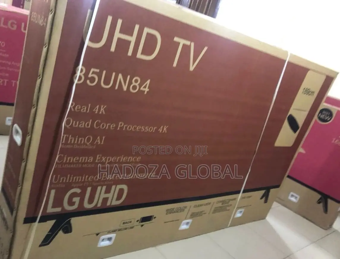 Lg 85 Inches Smart Tv With Netflix, Facebook,Youtube-85un 84