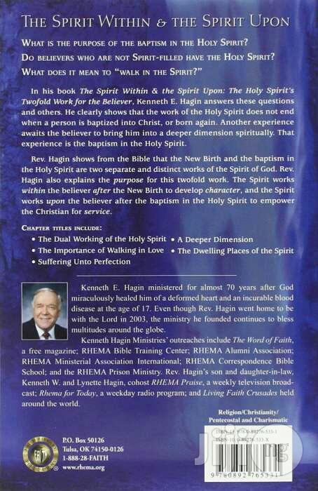 The Spirit Within the Spirit Upon